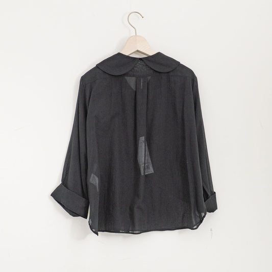 MARGARET HOWELL｜WOMEN　COTTON SILK CHIFFON SHIRT　5785253202-suomi