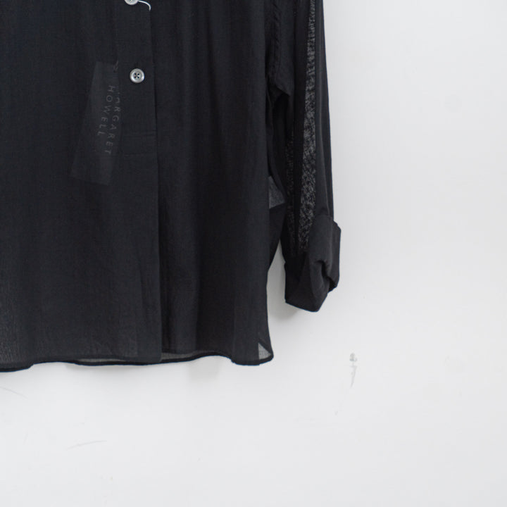 MARGARET HOWELL /WOMEN　COTTON SILK CHIFFON SHIRT　5785253202-suomi