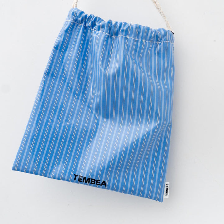 TEMBEA/　巾着 COL.STRIPE/BLUE
