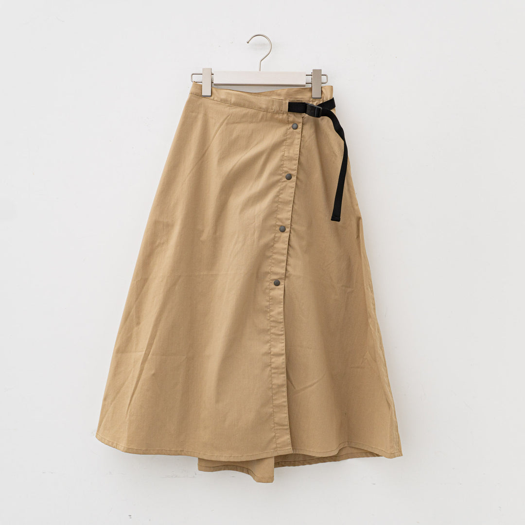 NANGA/WOMEN　TAKIBI RIPSTOP WRAP SKIRT