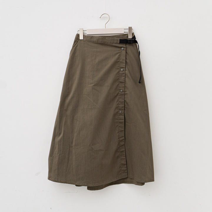 NANGA/WOMEN　TAKIBI RIPSTOP WRAP SKIRT