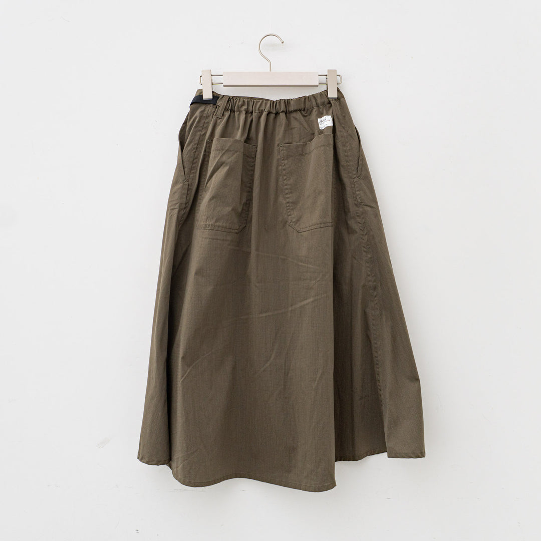 NANGA/WOMEN　TAKIBI RIPSTOP WRAP SKIRT