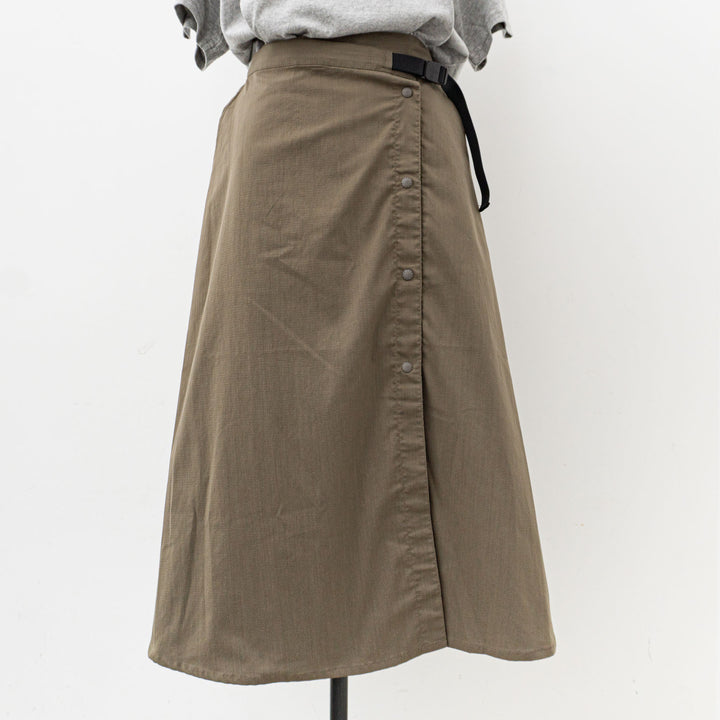 NANGA/WOMEN　TAKIBI RIPSTOP WRAP SKIRT