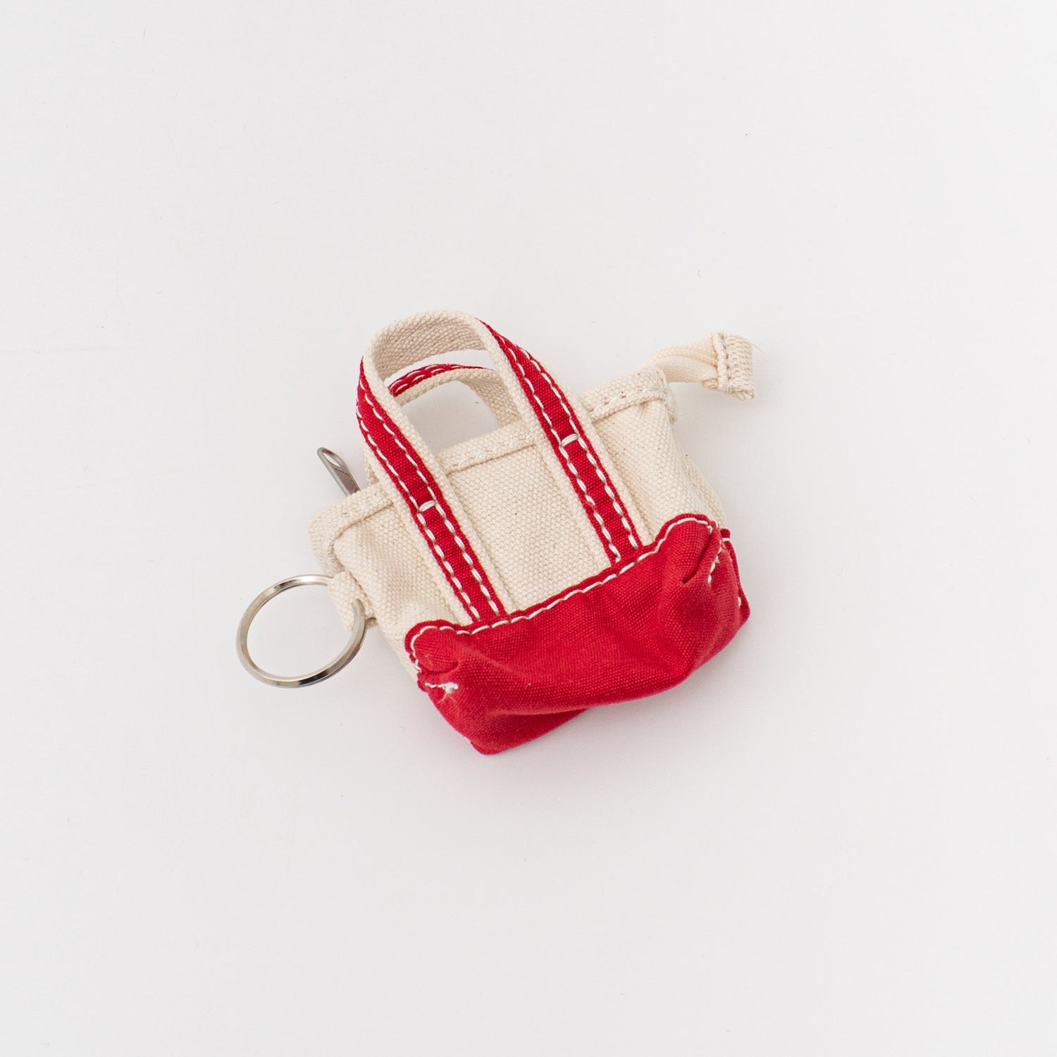 LL Bean｜TOTE BAG KEY CHAIN（RED）