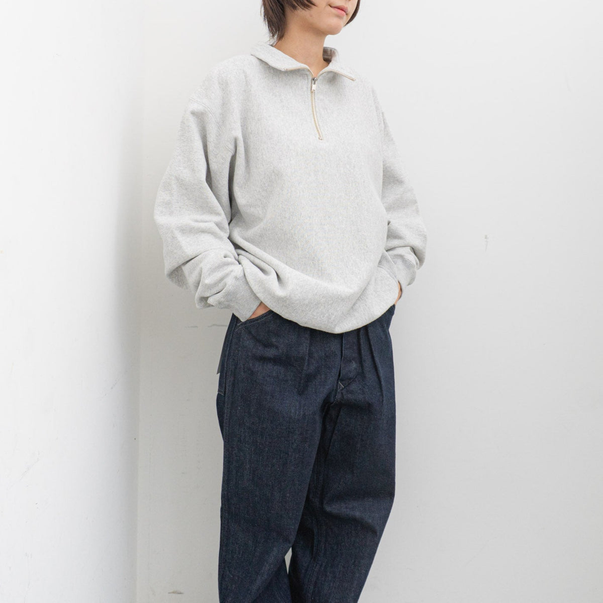 KAPTAIN SUNSHINE｜Zipper High Pullover