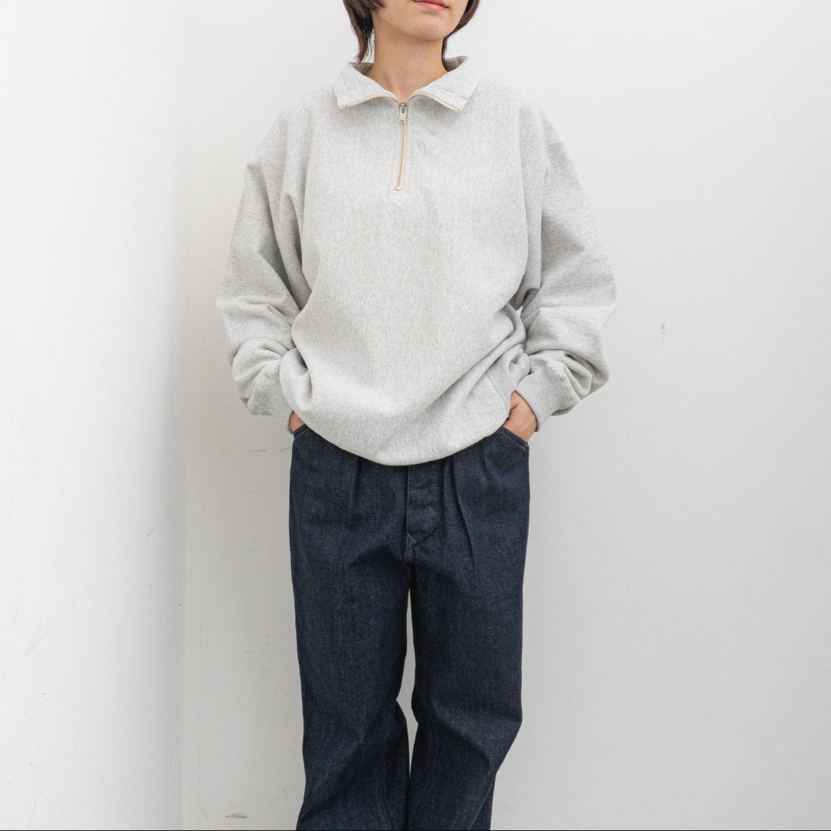 KAPTAIN SUNSHINE｜Zipper High Pullover