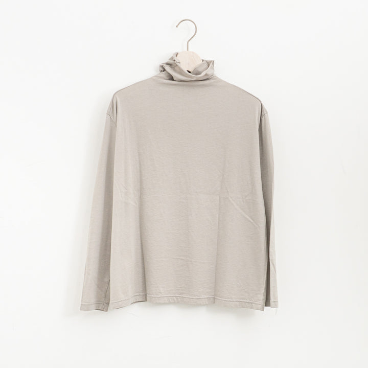 evam eva/　cut&sew turtleneck E253C028