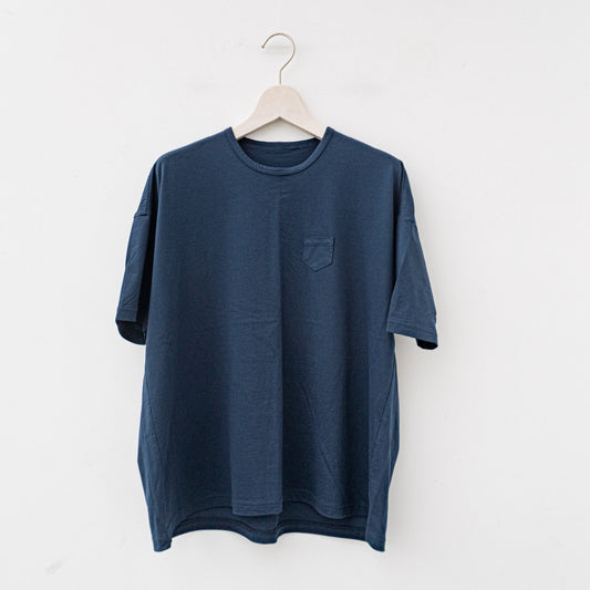 ゴーシュ｜オーガニックスビン天竺半袖 G241-T047（BLUE）