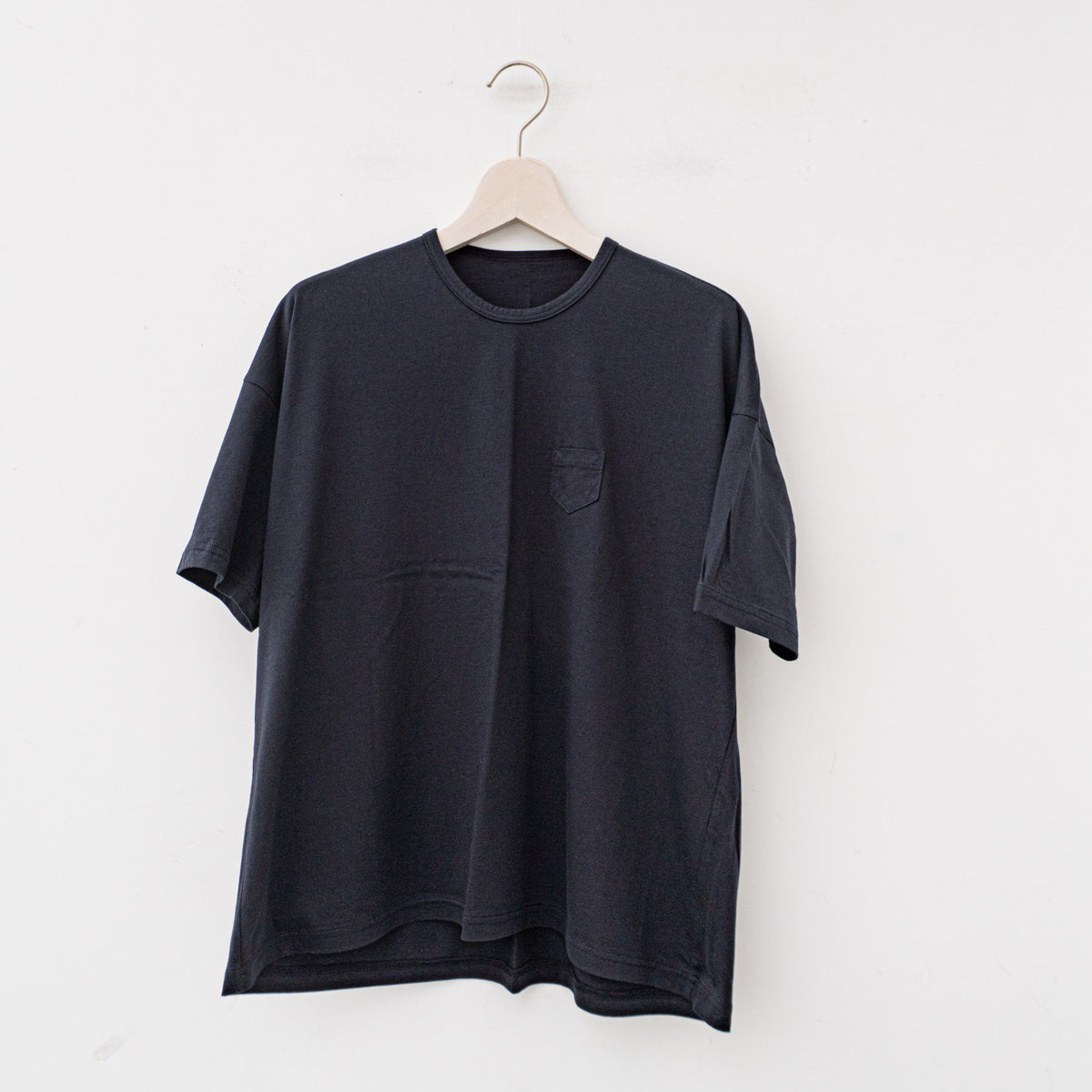 ゴーシュ｜オーガニックスビン天竺半袖 G241-T047（NAVY）