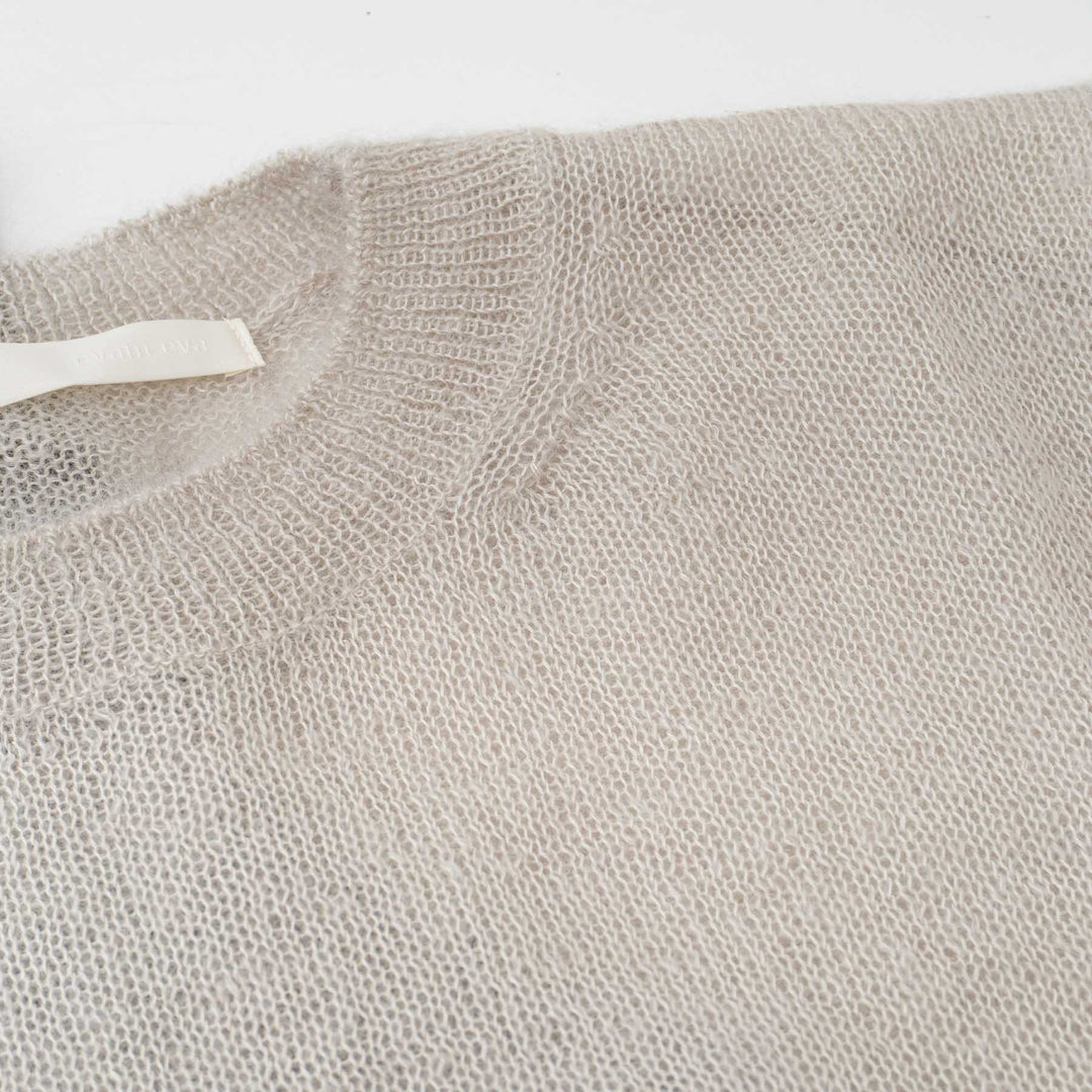evam eva/　mohair silk vest E253K048