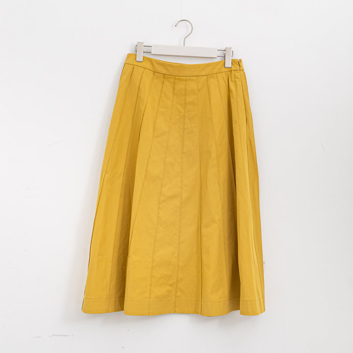 MARGARET HOWELL /WOMEN　SOFT COMPACT COTTON SKIRT 5785232202-suomi