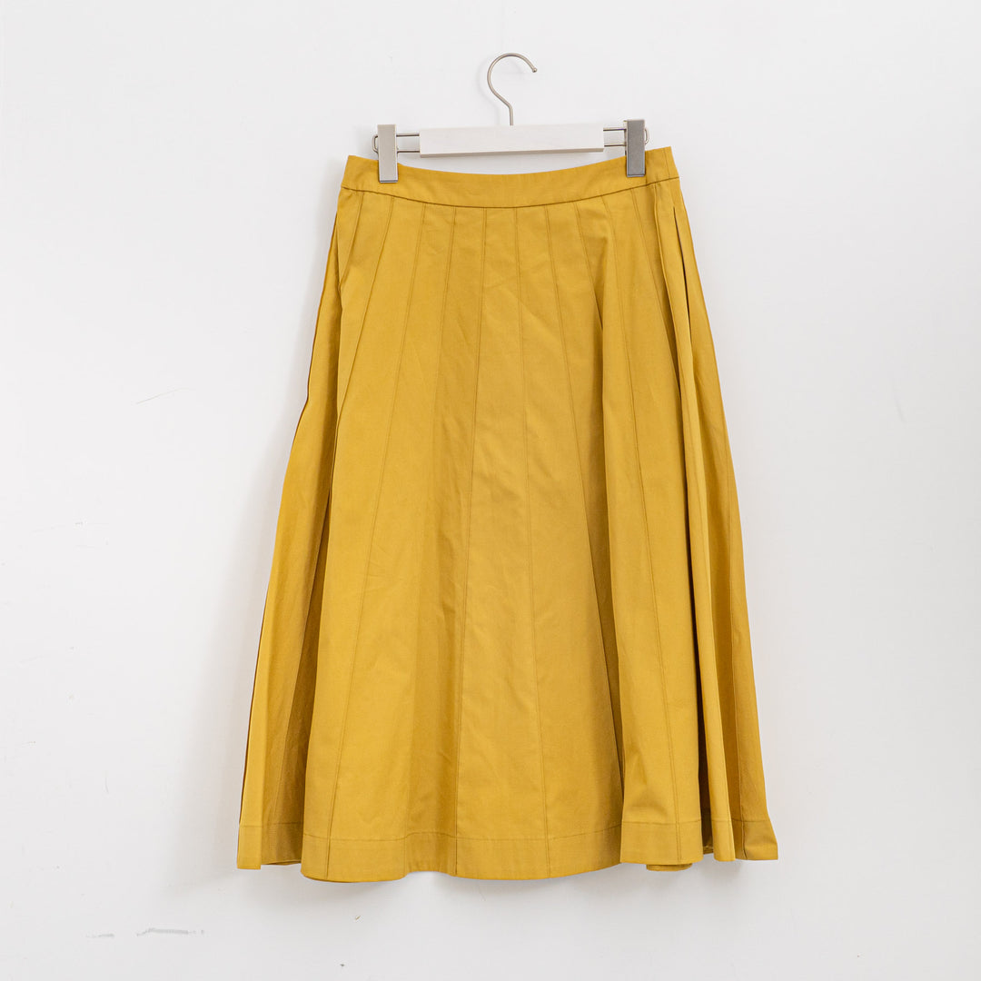 MARGARET HOWELL /WOMEN　SOFT COMPACT COTTON SKIRT 5785232202-suomi