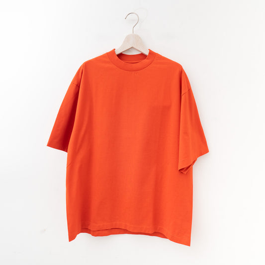 KAPTAIN SUNSHINE｜MEN　Suvin Supima Tube Tee Light（VERMILION）