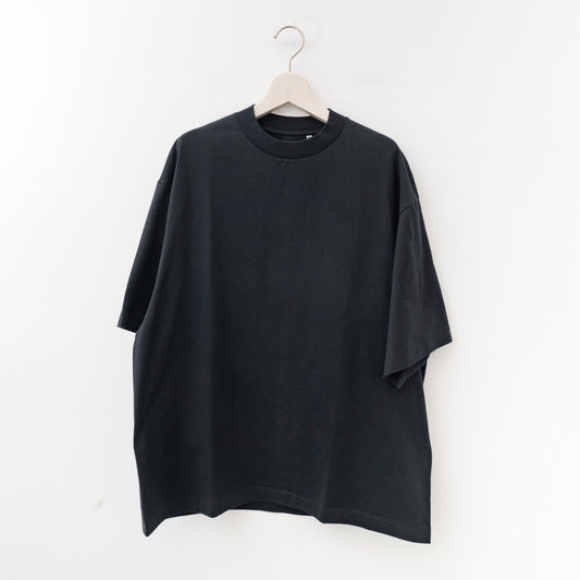 KAPTAIN SUNSHINE｜MEN　Suvin Supima Tube Tee Light（BLACK）