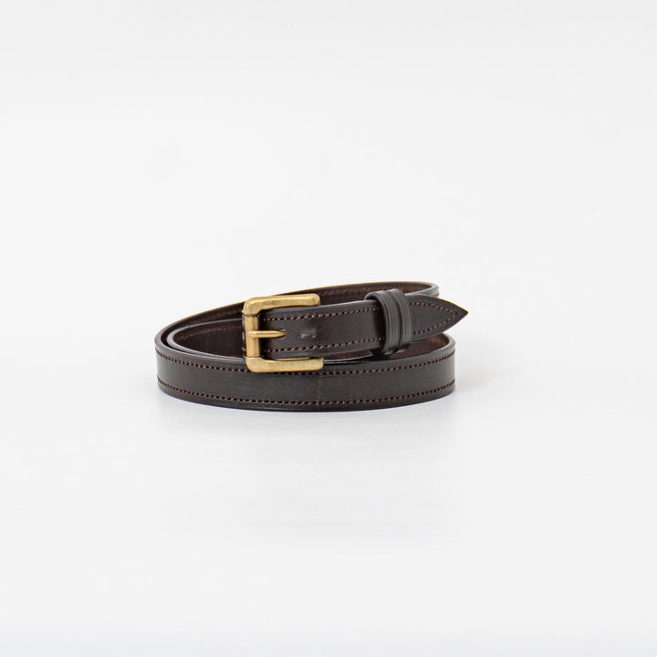 SCYE BASICS/　BRIDLE LEATHER NUMBER BELT 3323-33308
