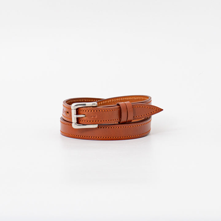 SCYE BASICS/　BRIDLE LEATHER NUMBER BELT 3325-31308