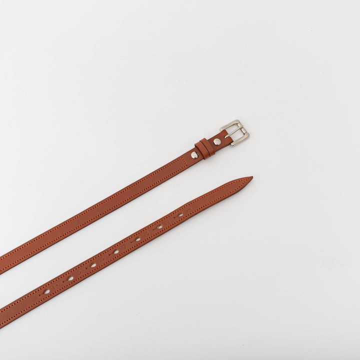 SCYE BASICS/　BRIDLE LEATHER NUMBER BELT 3325-31308
