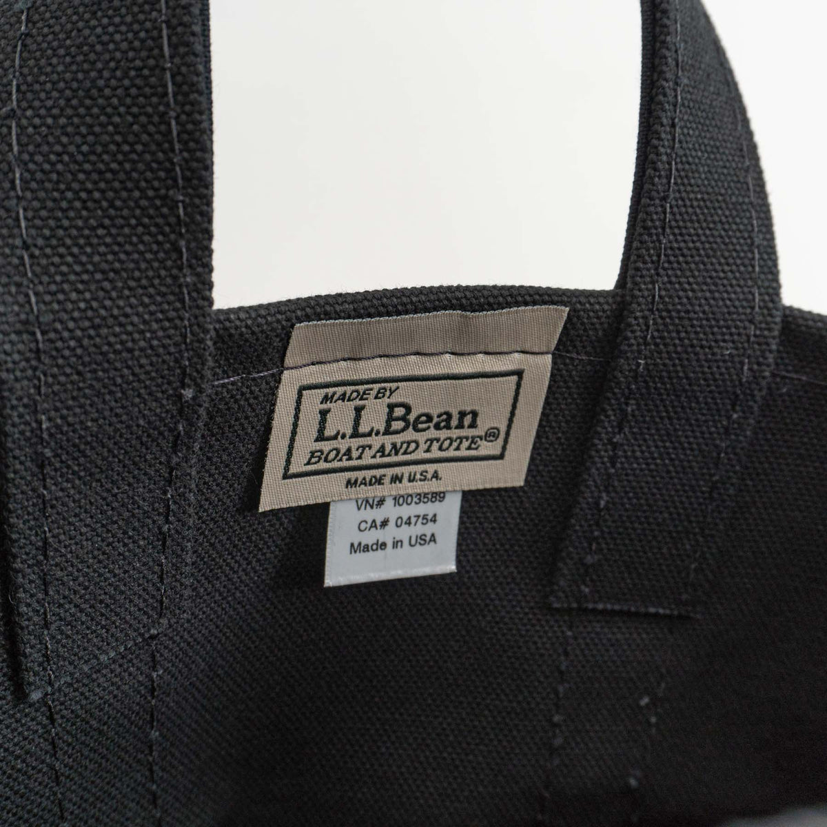LL Bean｜Solid Boat and Tote col.Black