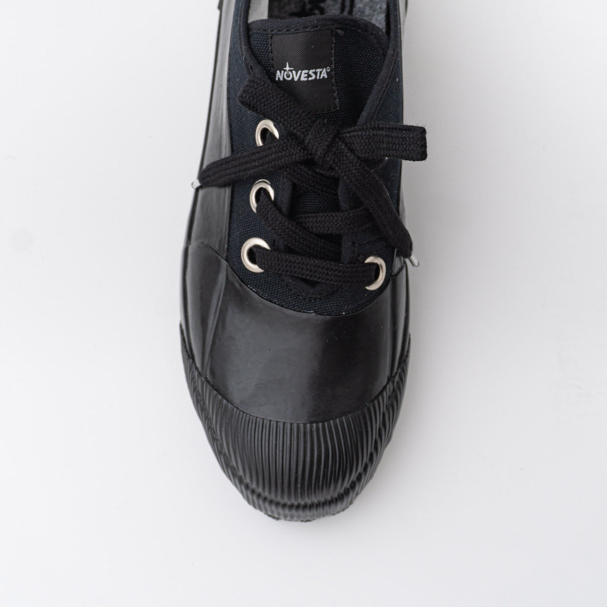 NOVESTA｜WOMEN　RUBBER SNEAKER LOW（BLACK）