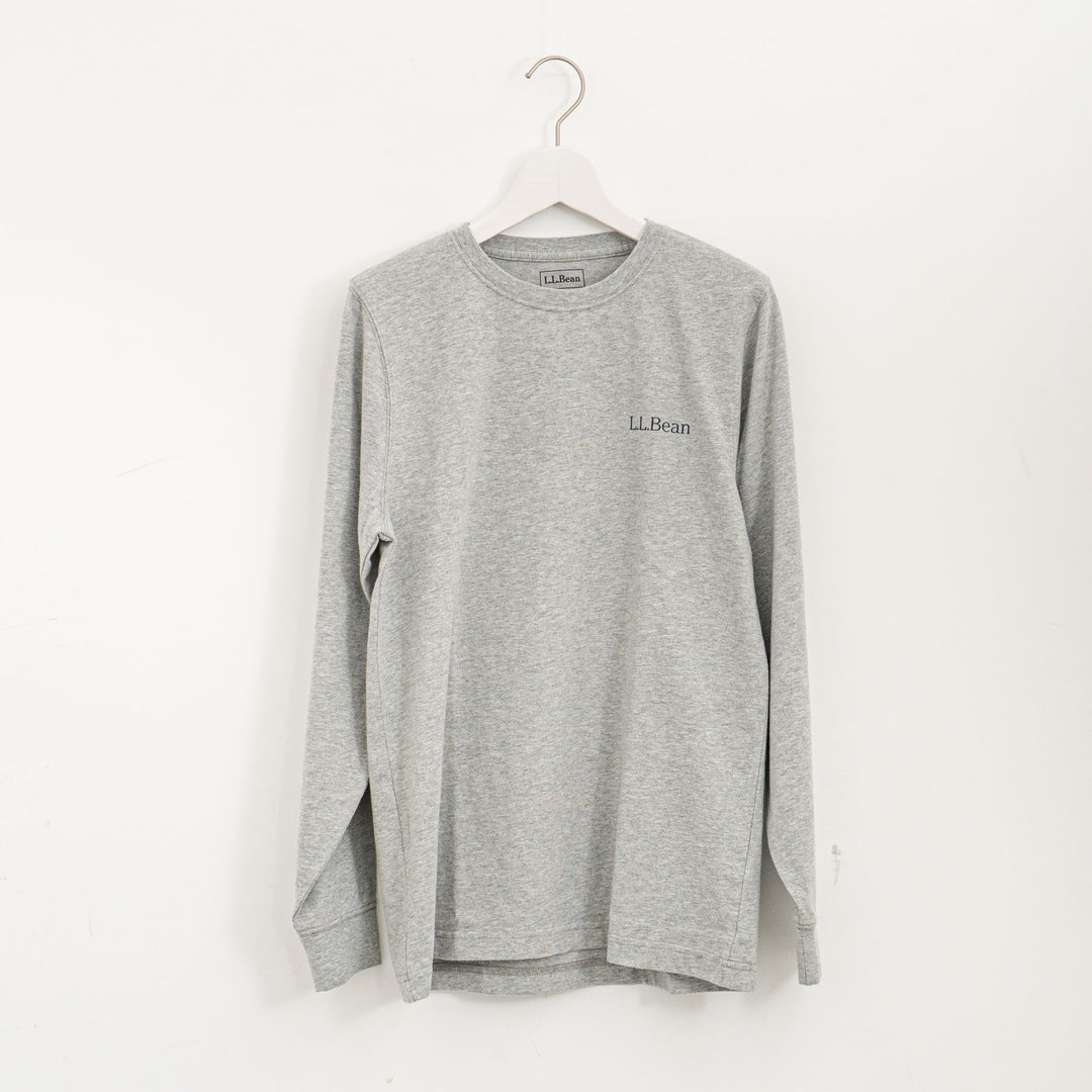 LL Bean/　Japan Fit Carefree Unshrinkable Tees, Long-Sleeve Graphic