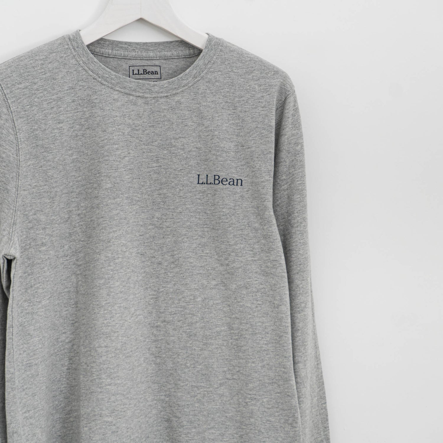 LL Bean｜Japan Fit Carefree Unshrinkable Tees, Long-Sleeve Graphic