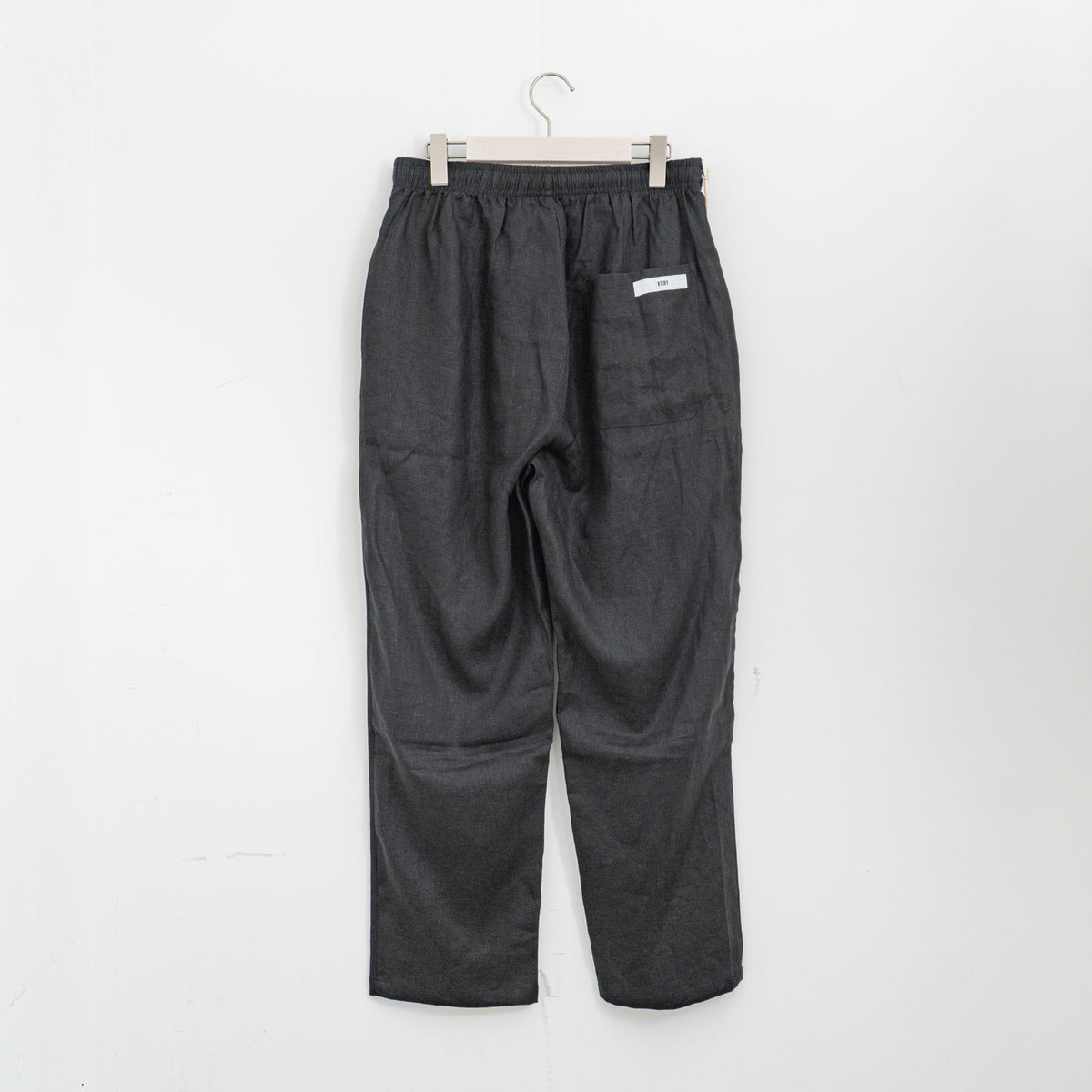 VOIRY｜DOCTOR PANTS-LINEN col.Black