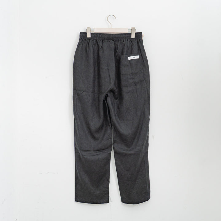 VOIRY/　DOCTOR PANTS-LINEN col.Black