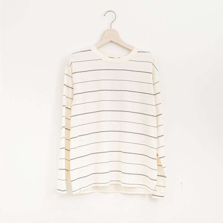 MARGARET HOWELL /WOMEN　STRIPE COTTON JERSEY 5785169001