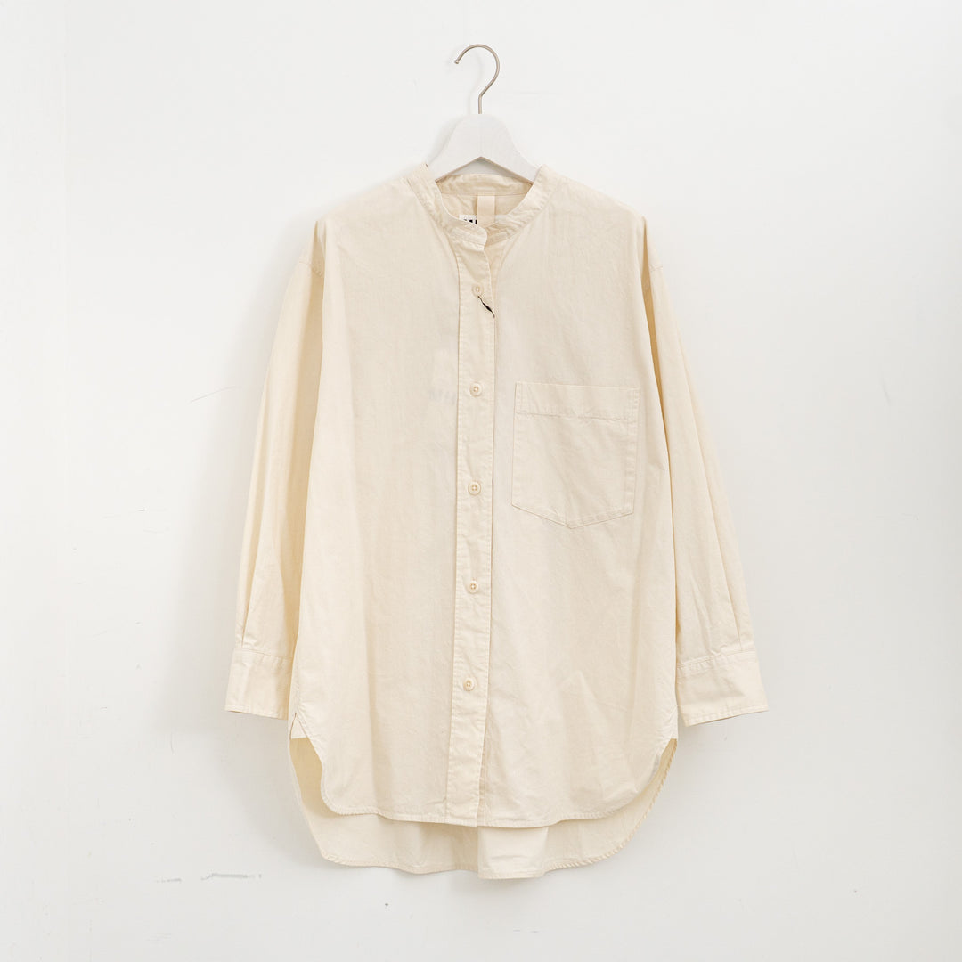 MHL./WOMEN　NATURAL COTTON SHIRTING SHIRT 5955253207