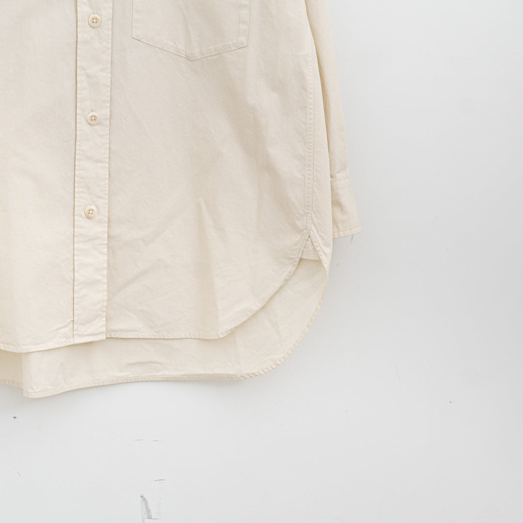 MHL./WOMEN　NATURAL COTTON SHIRTING SHIRT 5955253207