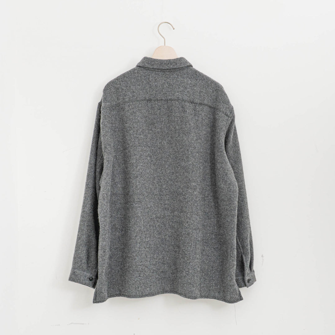 nonnotte/MEN　Oversized Shirt Round Collar N-25A-015