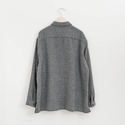 nonnotte｜MEN　Oversized Shirt Round Collar N-25A-015