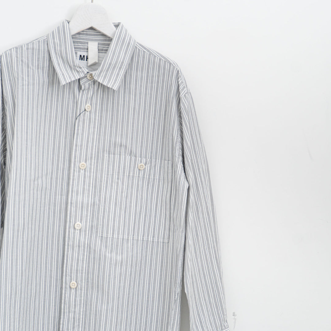 MHL. /WOMEN　PJ STRIPE COTTON POPLIN SHIRT 5955253204