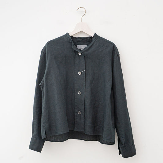 MARGARET HOWELL｜WOMEN　SHIRTING LINEN 5784153013（DARK GREEN）