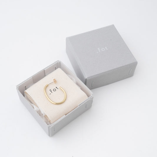 _Fot｜WOMEN　round wire earring  egg 1404a_p