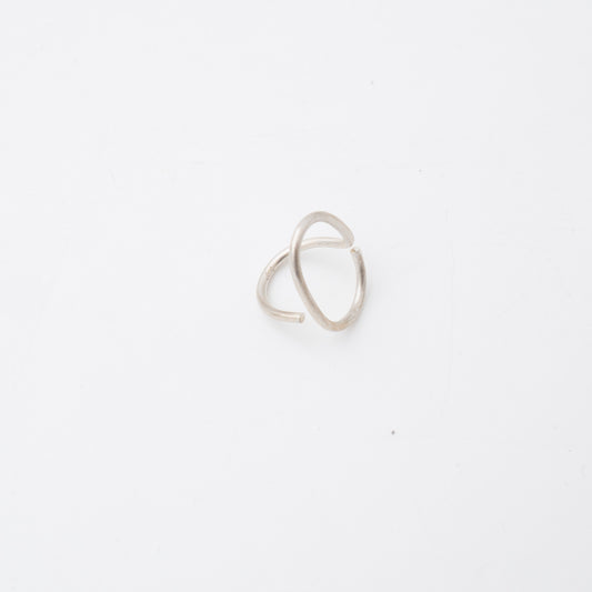 _Fot｜WOMEN　round wire ring S egg silver 1406a_rs