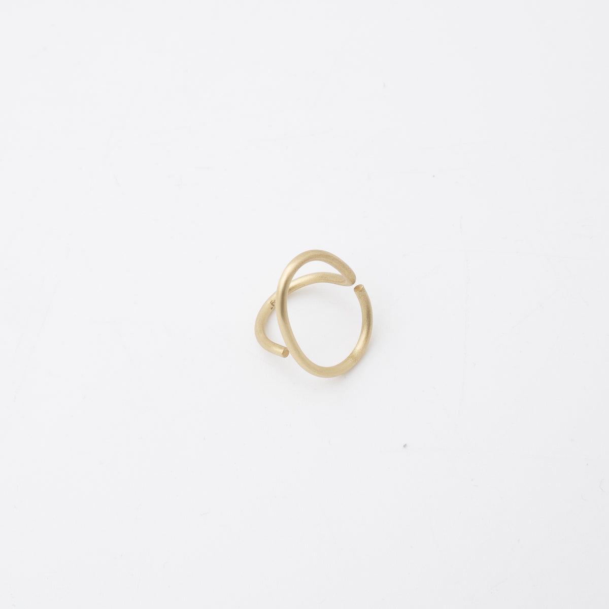 _Fot｜WOMEN　round wire ring S egg 1402a_rs（BRASS）
