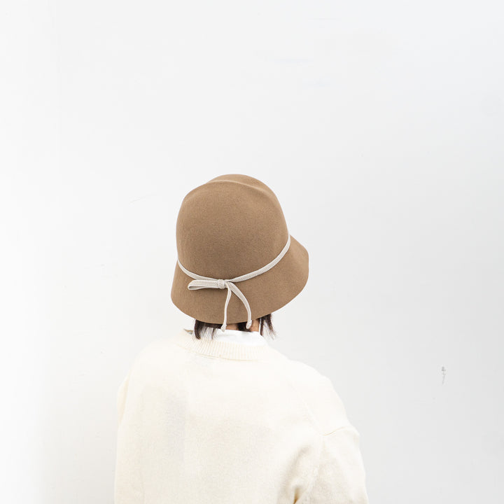 NEW 2025AW mature ha./　folding felt hat light brown MFEL-2201-Y