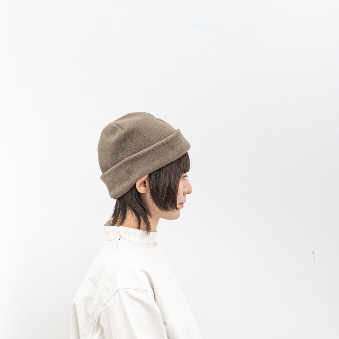 2025AW mature ha./　watch cap / lamb wool x suri alpaca MIL-WC2150-H