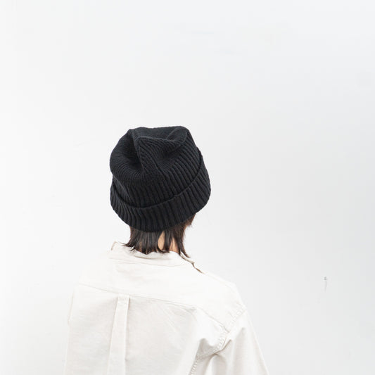 2026AW mature ha.｜long rib knit cap MIL-2220-H