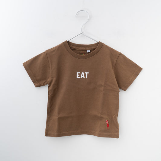 キッズ - SUNSHINE+CLOUD｜grown in the sun キッズTシャツ EAT-CAKE（35BROWN）