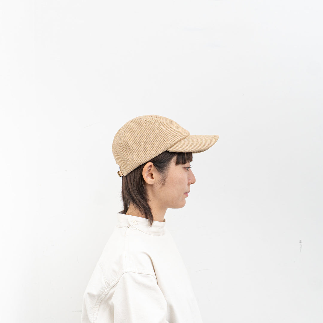 NEW 2025AW mature ha./　raw silk cap-ridge MRW-RSK081-D