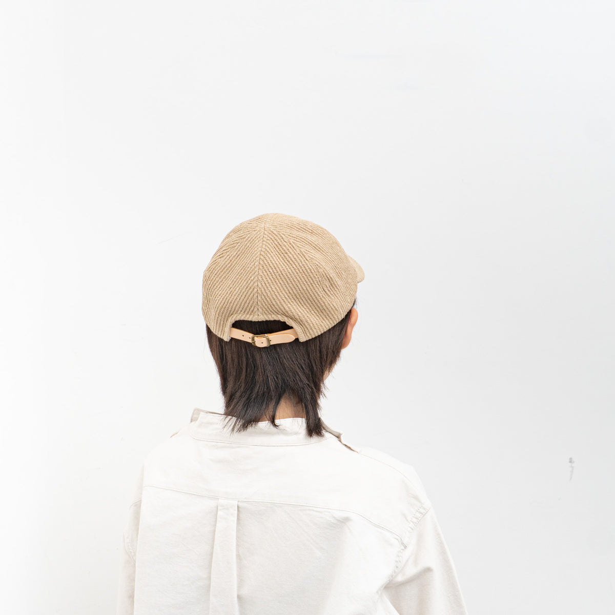 2026AW mature ha.｜raw silk cap-ridge MRW-RSK081-D