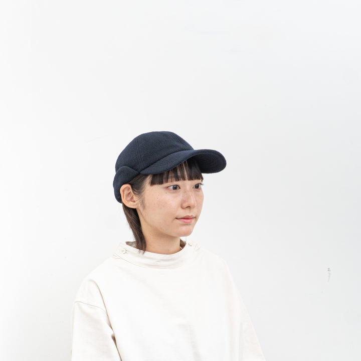 NEW 2025AW mature ha./　trainer cap ear flap / fleece MIL-TE1541-H