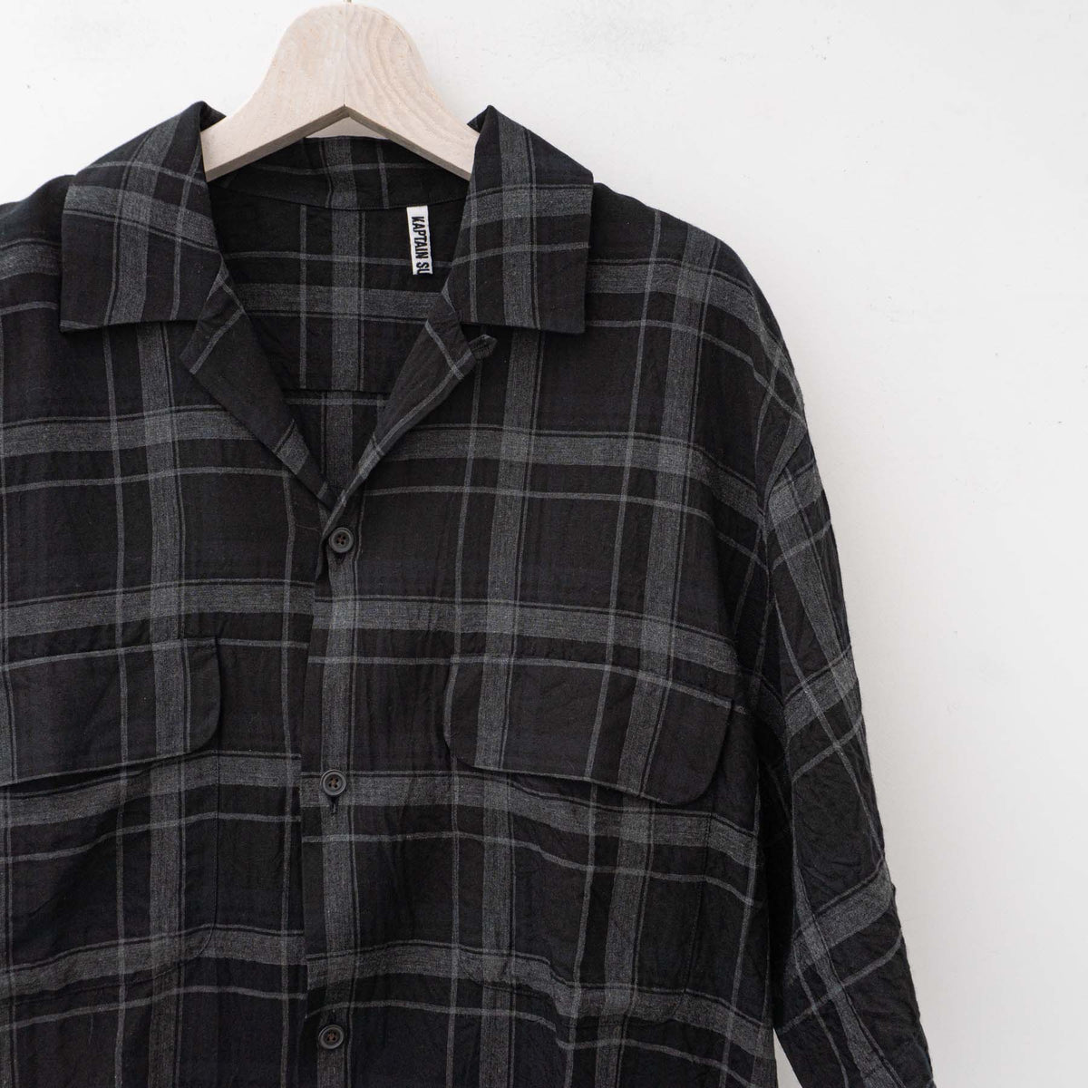 KAPTAIN SUNSHINE｜MEN　Short Sleeve Open Collar Shirt