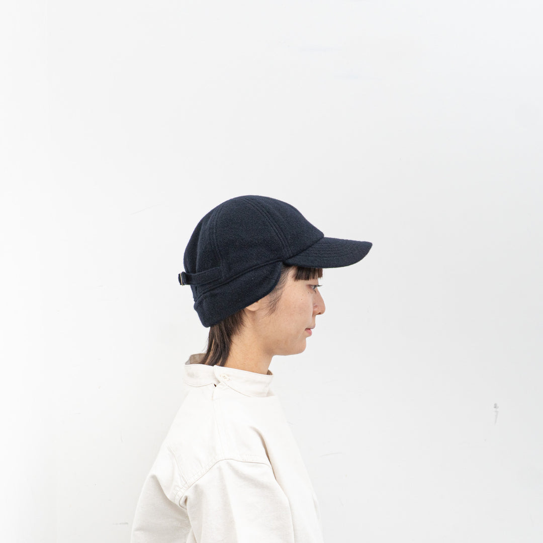 NEW 2025AW mature ha./　trainer cap ear flap / fleece MIL-TE1541-H