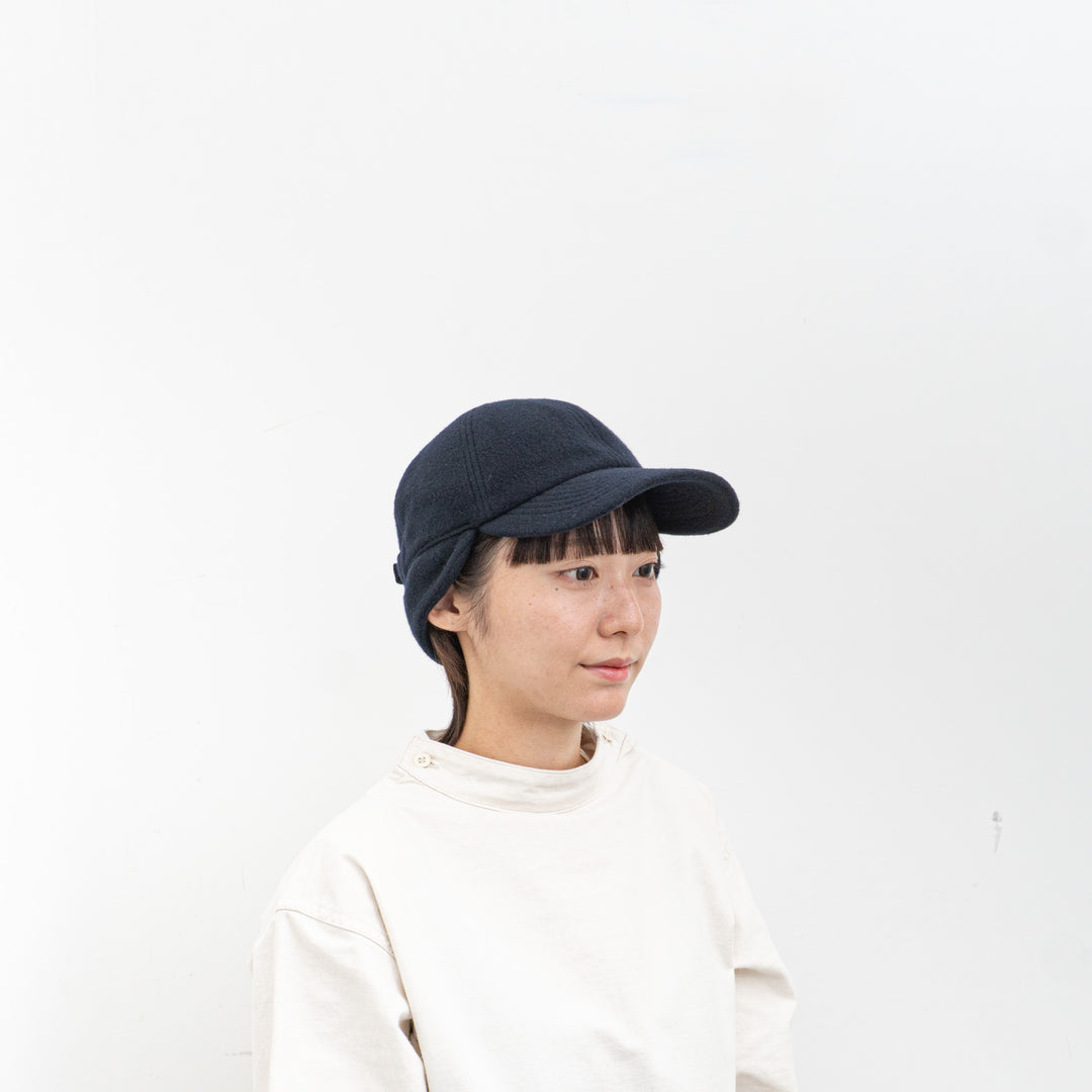 NEW 2025AW mature ha./　trainer cap ear flap / fleece MIL-TE1541-H