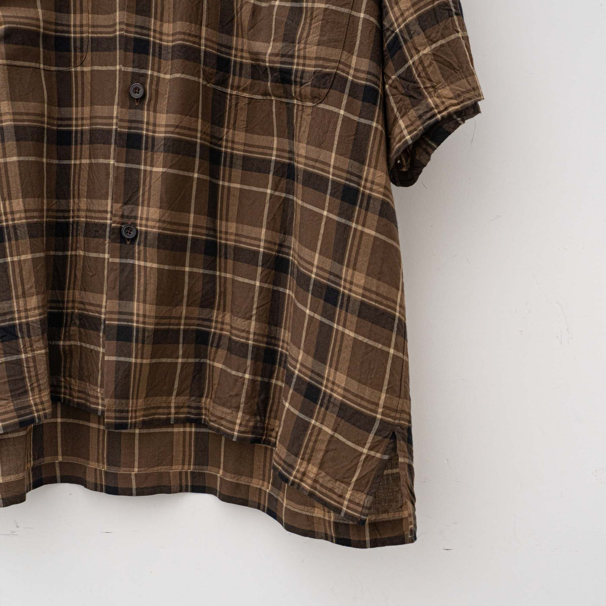 KAPTAIN SUNSHINE｜MEN　Short Sleeve Open Collar Shirt