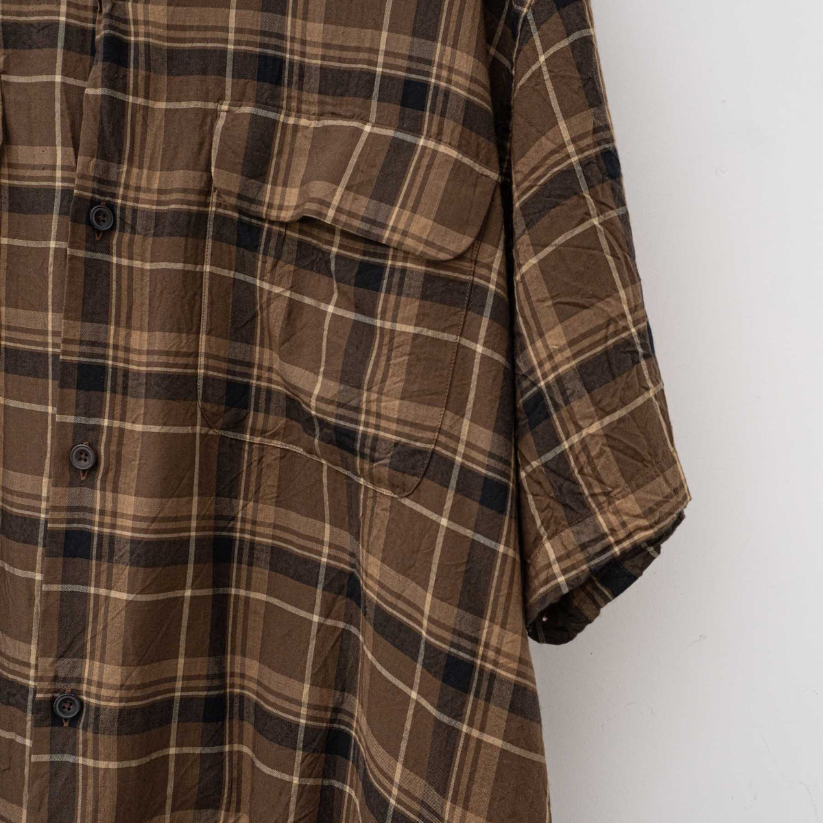 KAPTAIN SUNSHINE｜MEN　Short Sleeve Open Collar Shirt