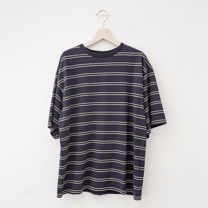 KAPTAIN SUNSHINE/MEN　Hard Twisted Border Jersey S/S Tee